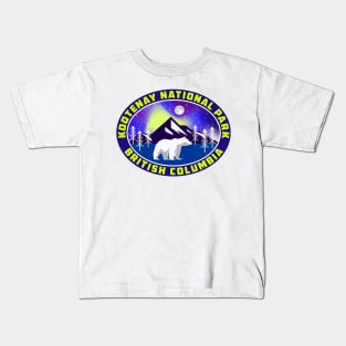 Kootenay National Park British Columbia Canada Bear Kids T-Shirt